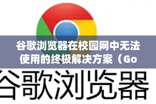 谷歌浏览器在校园网中无法使用的终极解决方案（Google官方推荐）