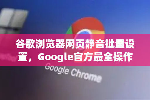 谷歌浏览器网页静音批量设置，Google官方最全操作指南