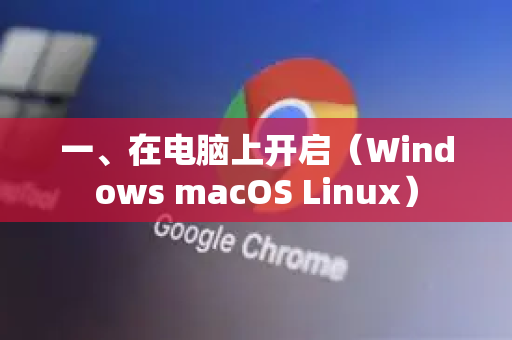一、在电脑上开启（Windows macOS Linux）-第1张图片-谷歌浏览器 (Google Chrome)官方下载_免费安全浏览器