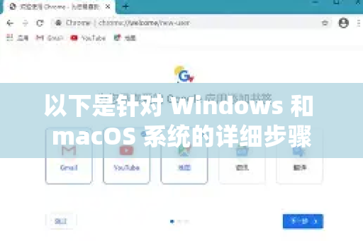 以下是针对 Windows 和 macOS 系统的详细步骤