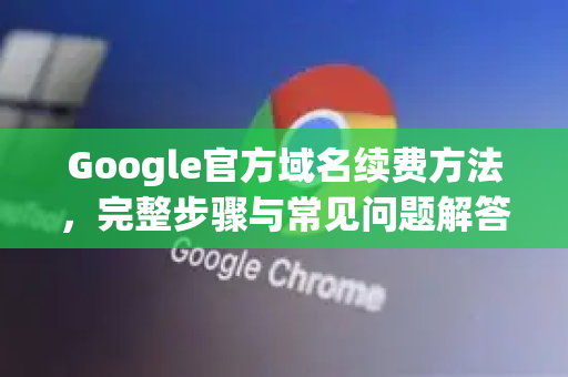 Google官方域名续费方法，完整步骤与常见问题解答
