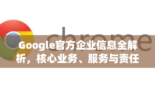 Google官方企业信息全解析，核心业务、服务与责任指南